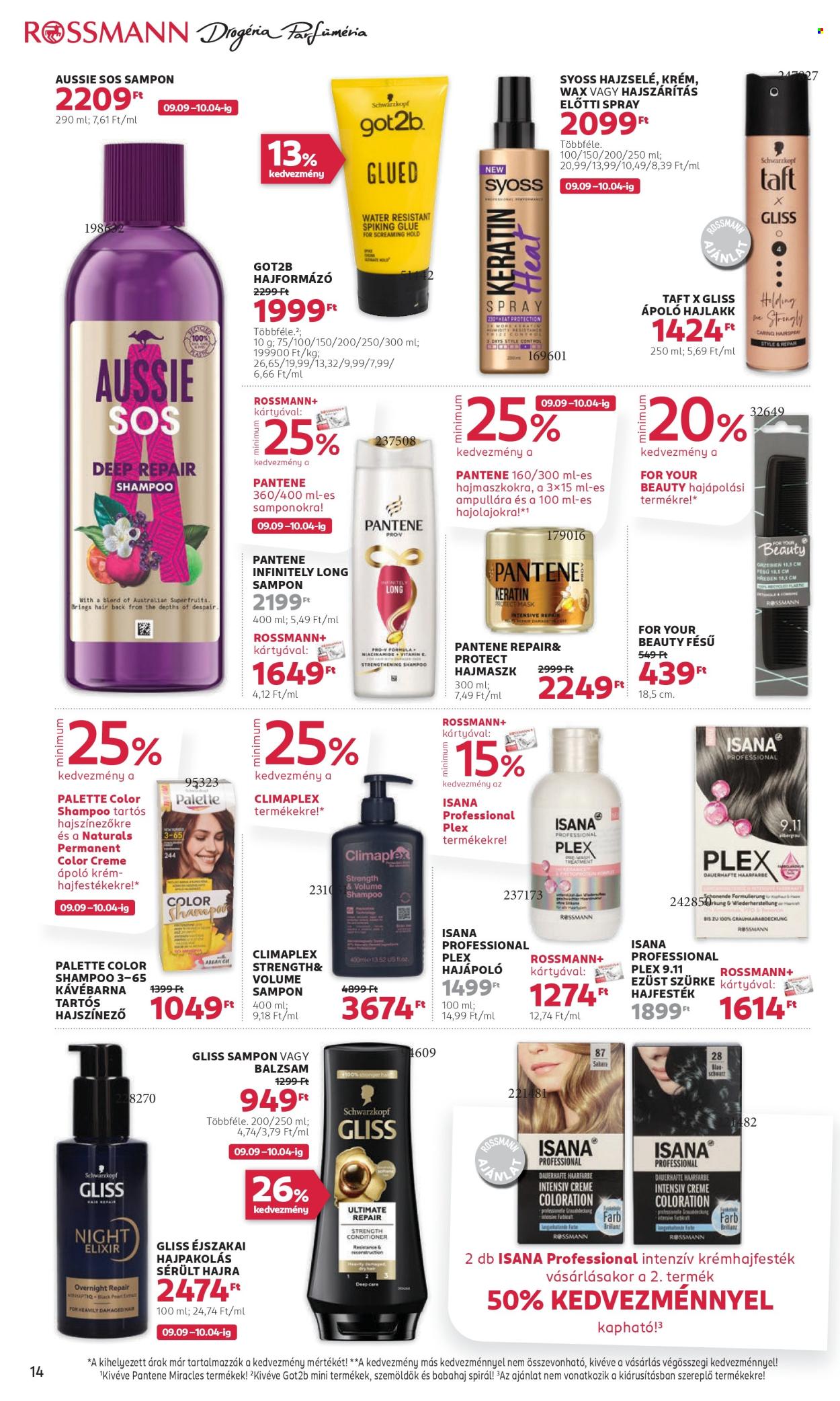 Rossmann akciós újságok - 2024.09.09 - 2024.09.20. Oldal 16
