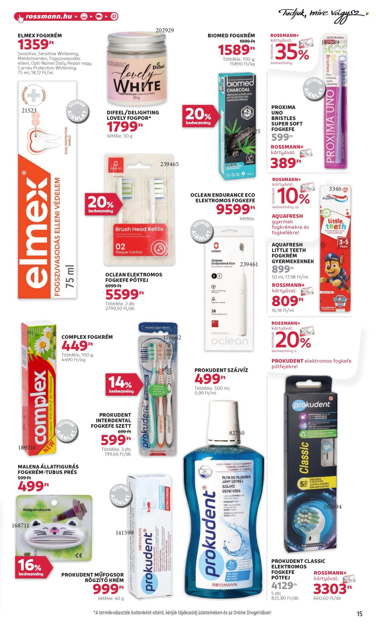 Rossmann akciós újságok - 2024.09.09 - 2024.09.20. Oldal 17