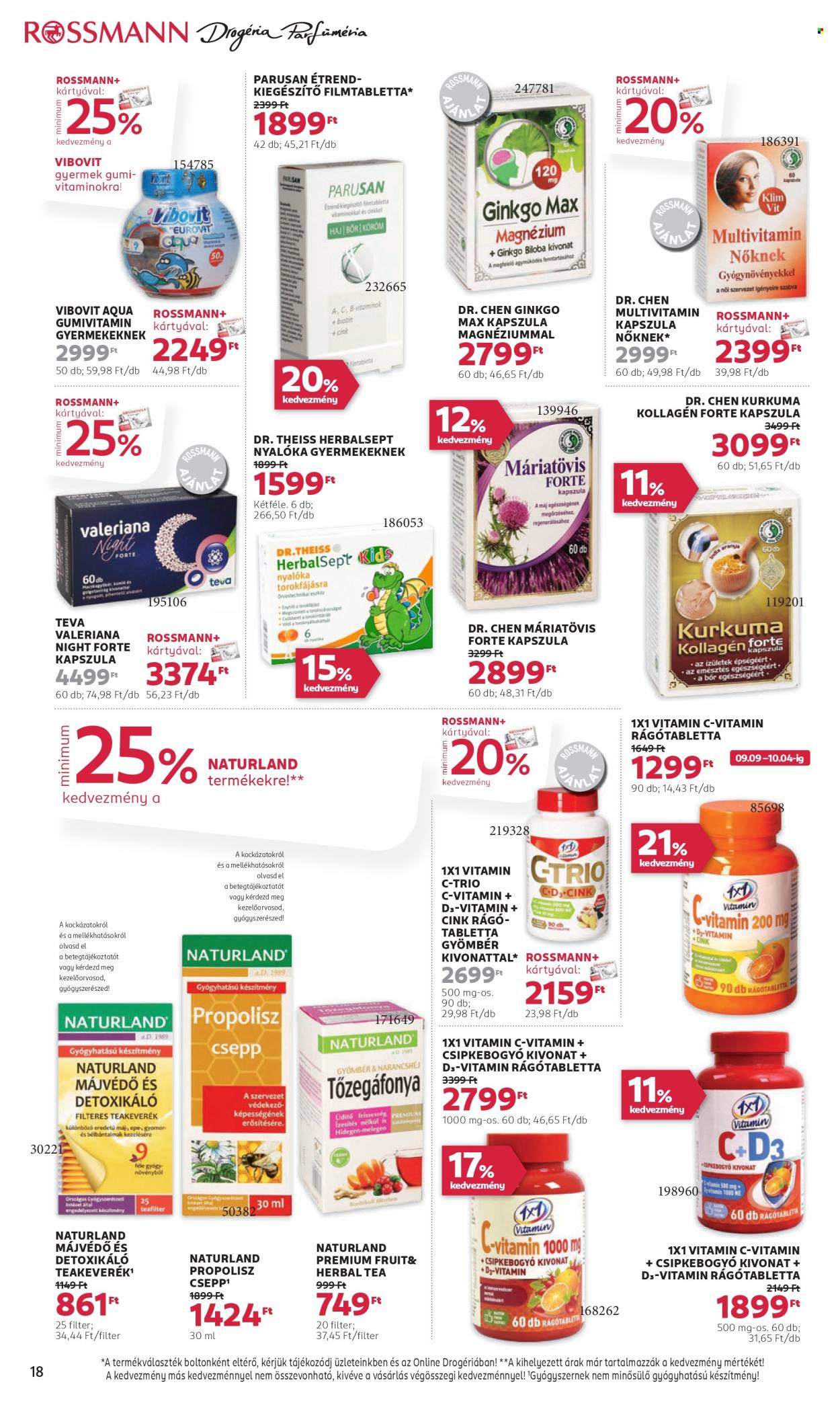 Rossmann akciós újságok - 2024.09.09 - 2024.09.20. Oldal 20