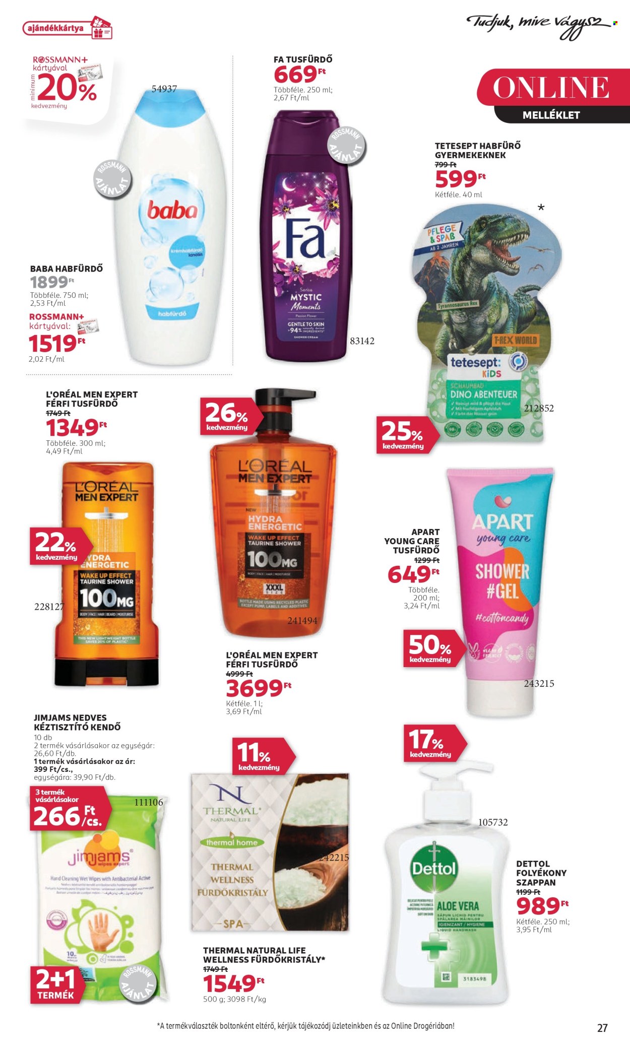 Rossmann akciós újságok - 2024.09.09 - 2024.09.20. Oldal 29