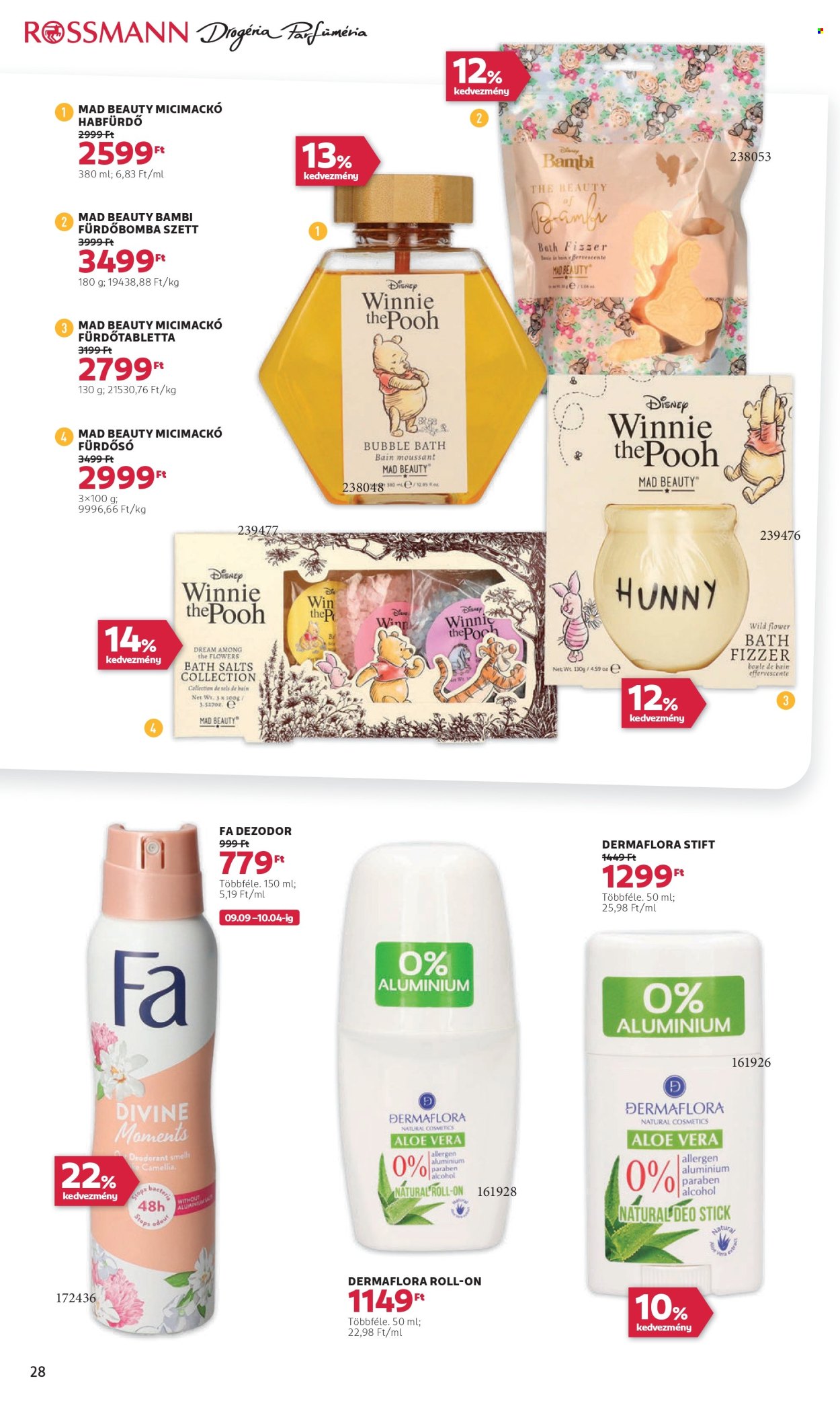Rossmann akciós újságok - 2024.09.09 - 2024.09.20. Oldal 30