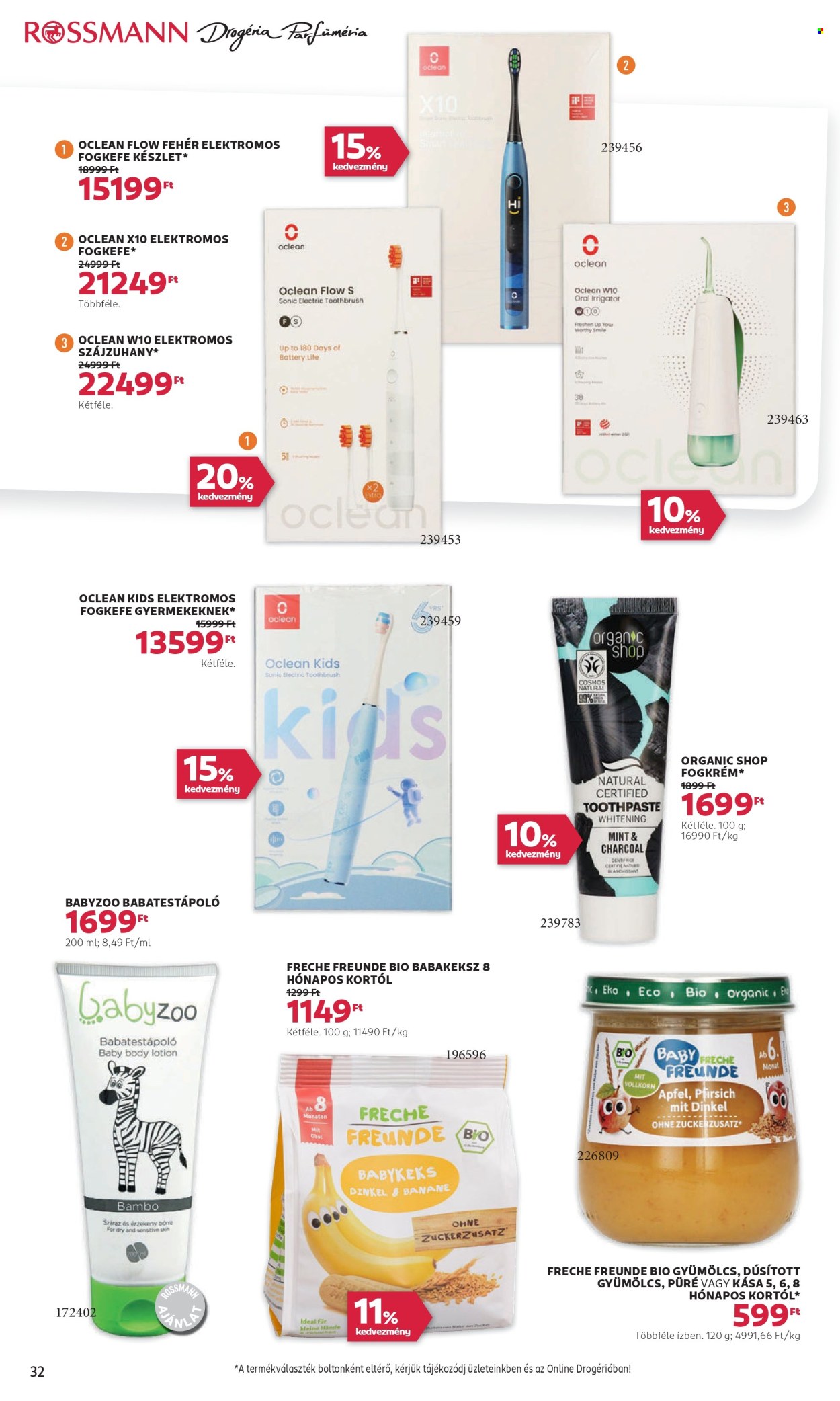 Rossmann akciós újságok - 2024.09.09 - 2024.09.20. Oldal 34