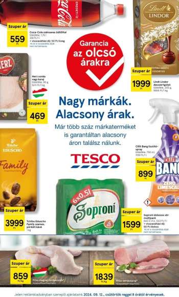 Újság TESCO - 2024.09.12 - 2024.09.18.