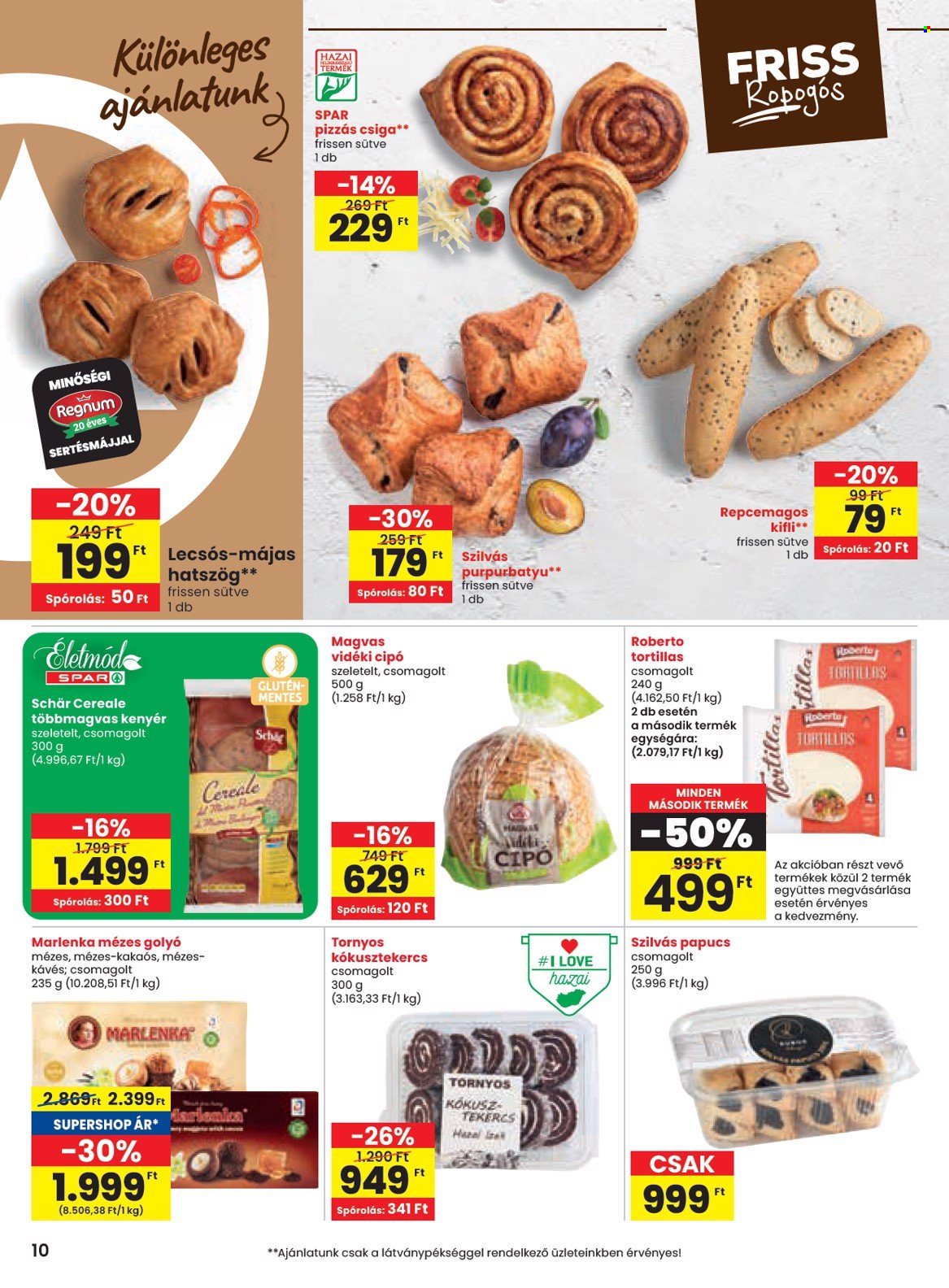 SPAR akciós újságok - 2024.09.12 - 2024.09.18. Oldal 10