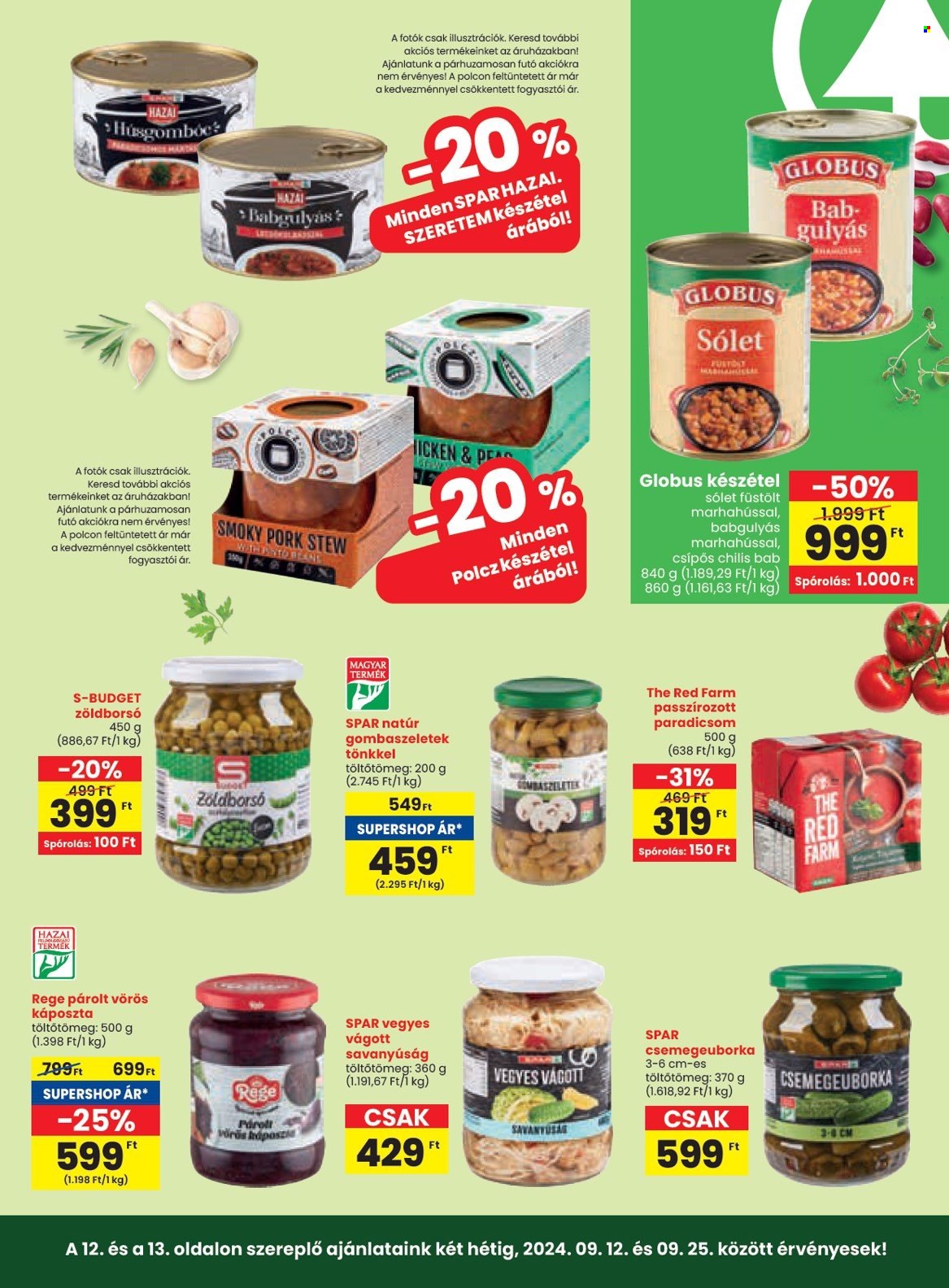 SPAR akciós újságok - 2024.09.12 - 2024.09.18. Oldal 13