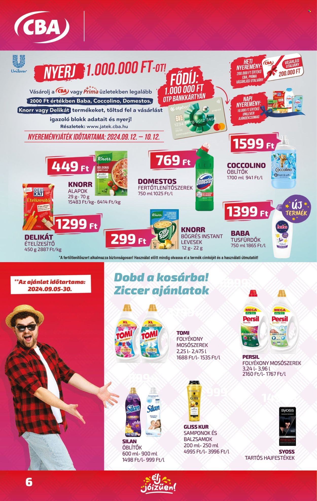 CBA akciós újságok - 2024.09.12 - 2024.09.18. Oldal 6