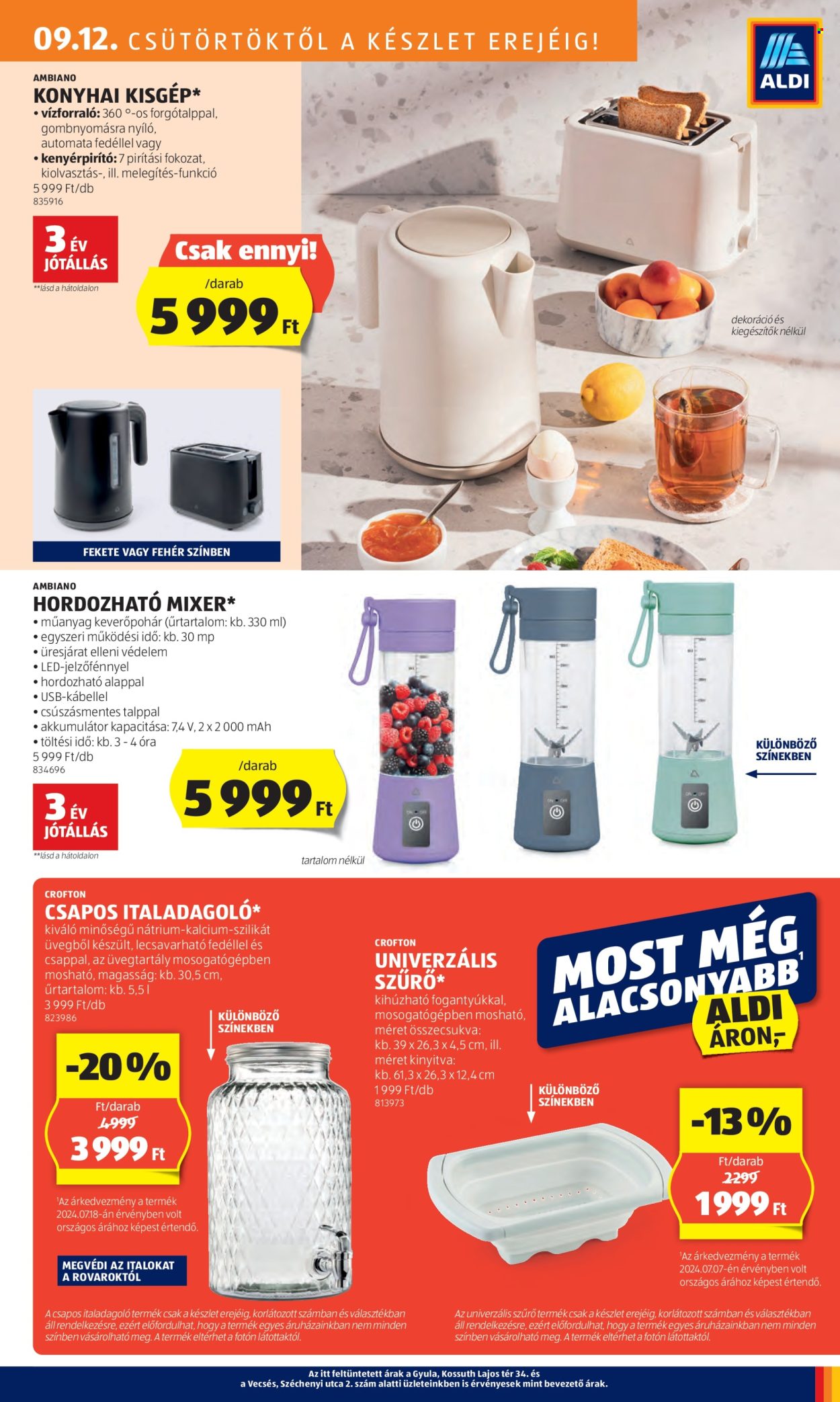 Aldi akciós újságok - 2024.09.12 - 2024.09.18. Oldal 23