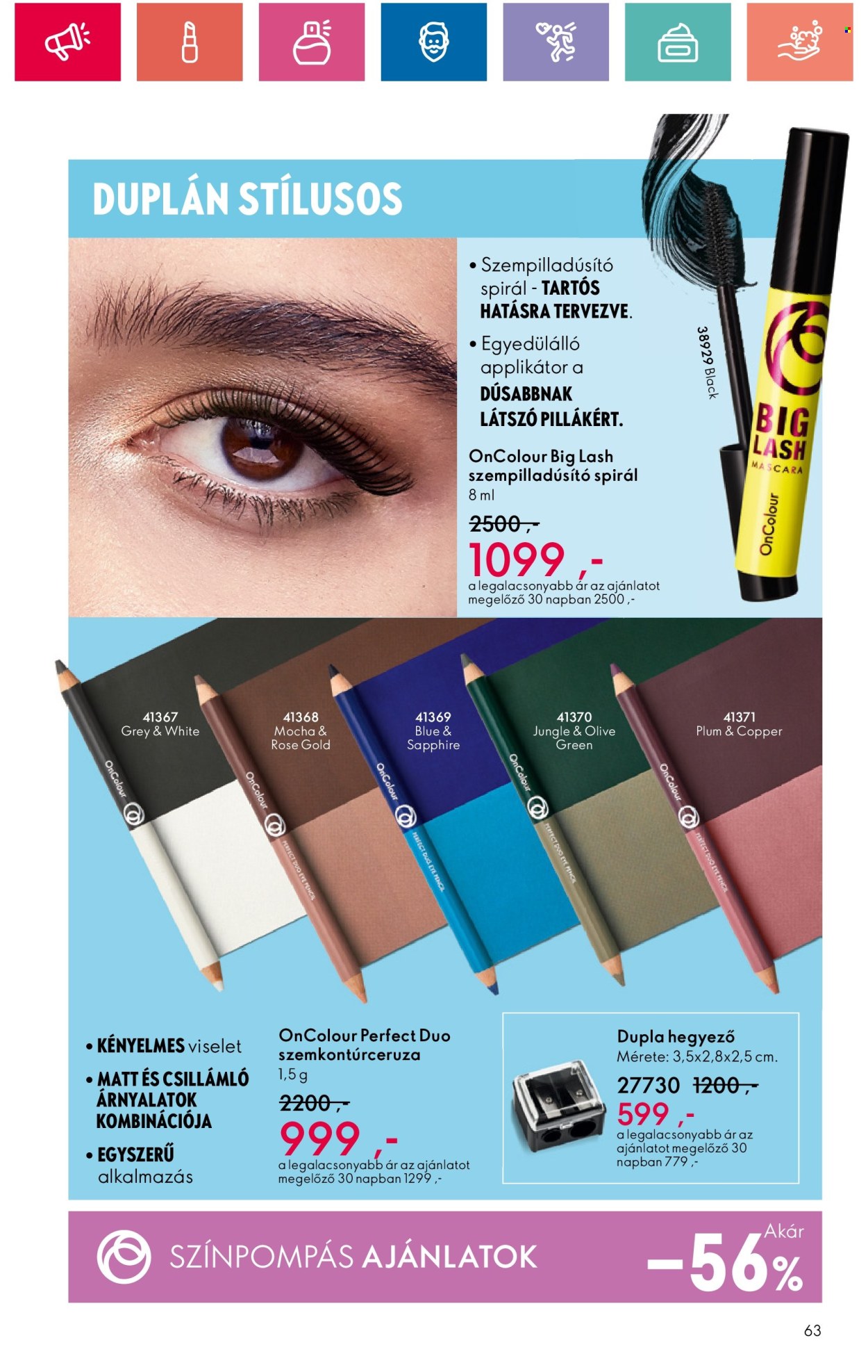 Oriflame akciós újságok - 2024.09.10 - 2024.09.30. Oldal 63