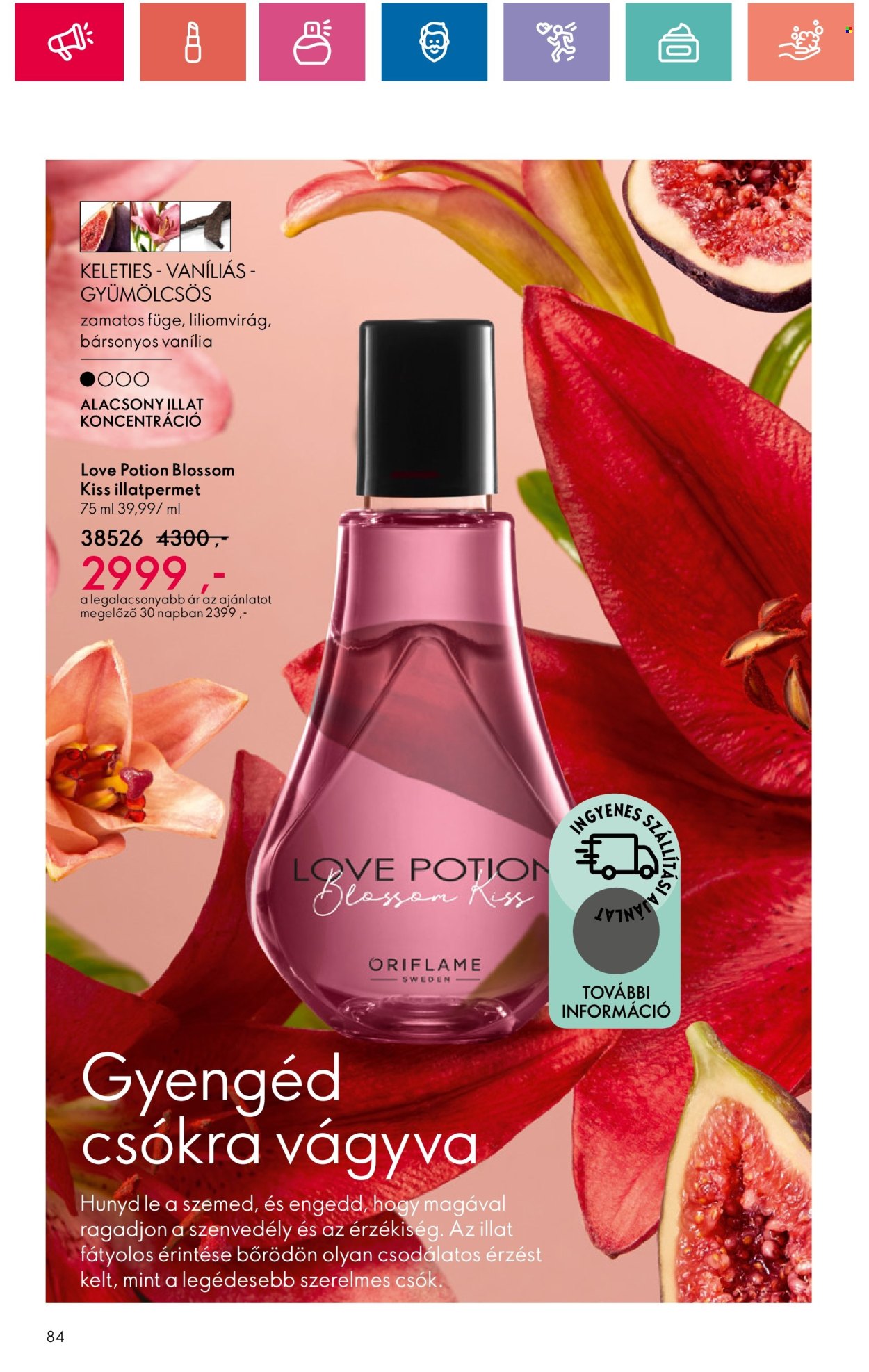 Oriflame akciós újságok - 2024.09.10 - 2024.09.30. Oldal 84