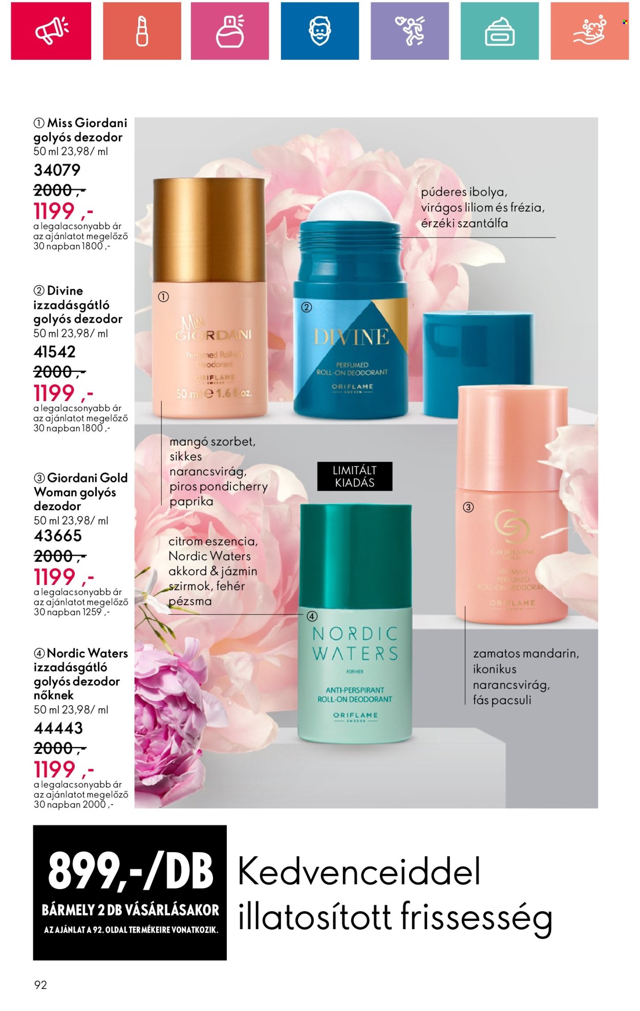Oriflame akciós újságok - 2024.09.10 - 2024.09.30. Oldal 92
