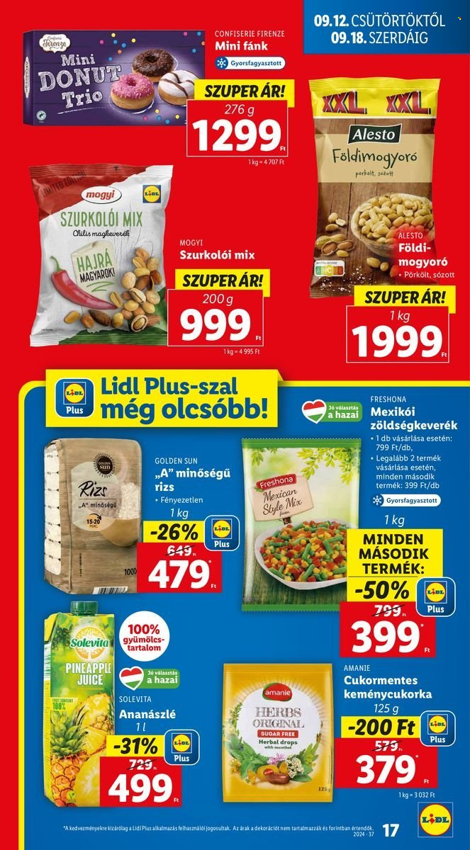 Lidl akciós újságok - 2024.09.12 - 2024.09.18. Oldal 17