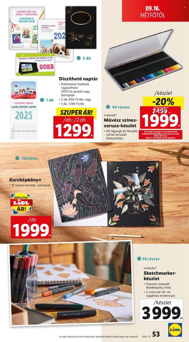Lidl akciós újságok - 2024.09.12 - 2024.09.18. Oldal 53
