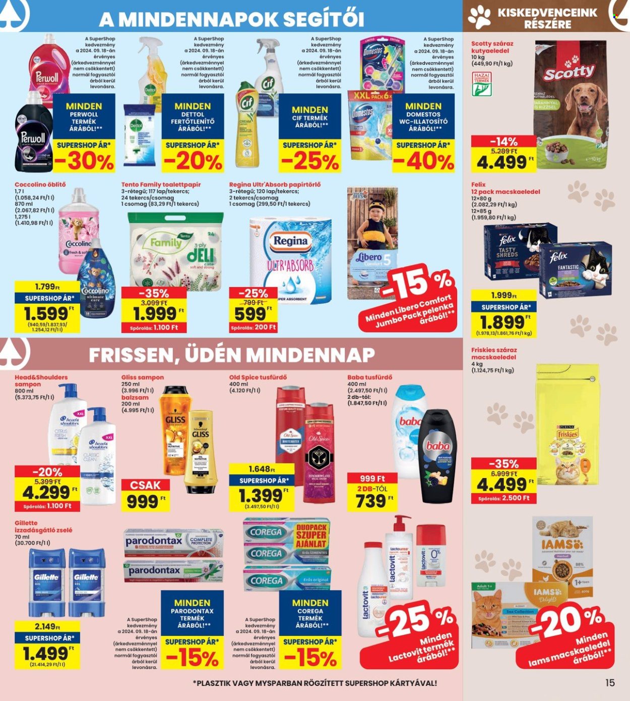 INTERSPAR akciós újságok - 2024.09.19 - 2024.09.25. Oldal 15