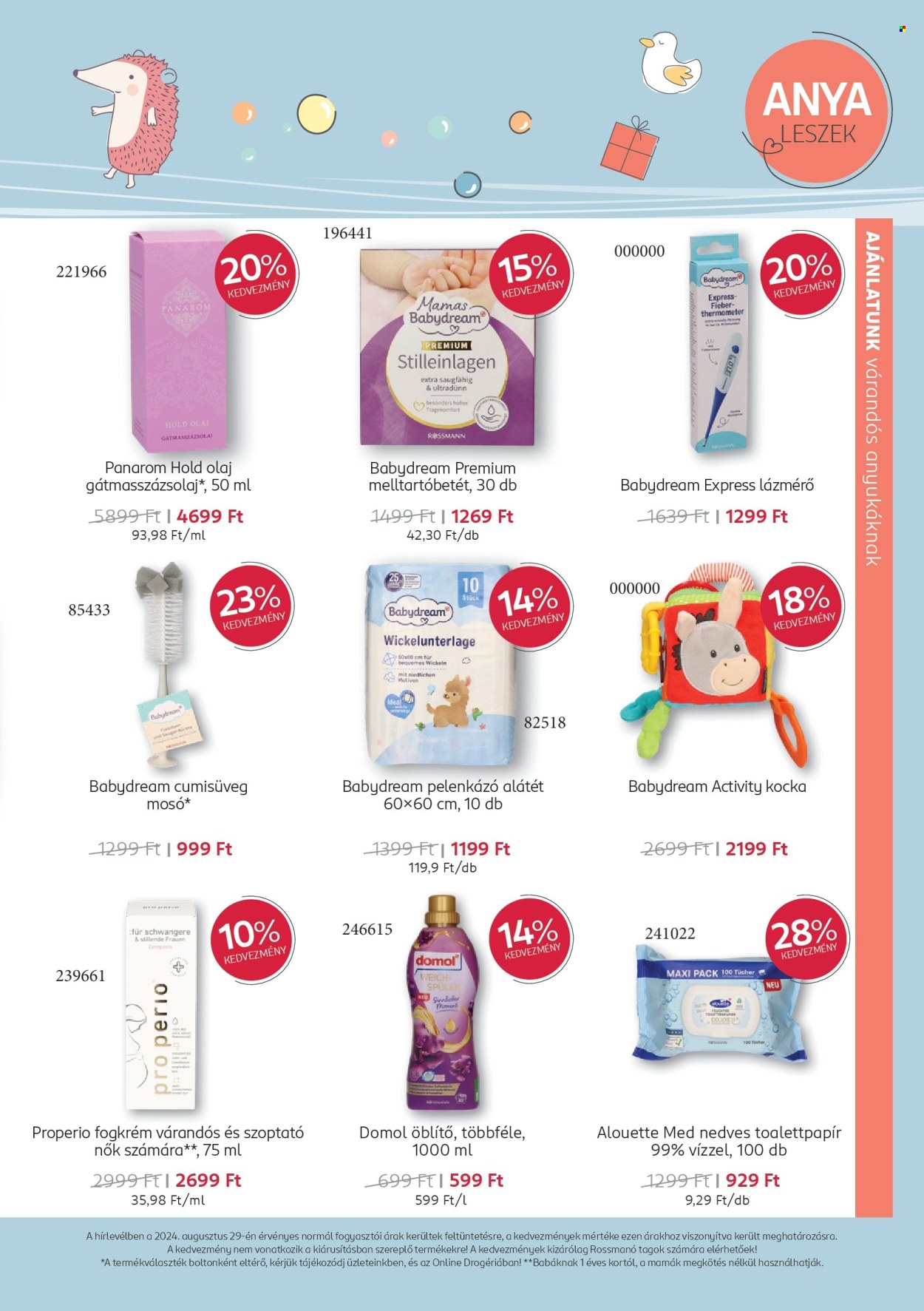 Rossmann akciós újságok - 2024.09.16 - 2024.10.13. Oldal 3
