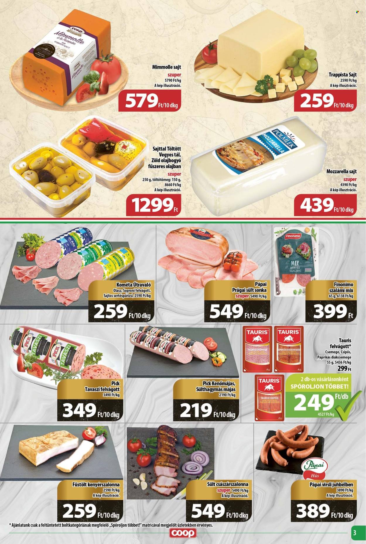 Coop akciós újságok - 2024.09.19 - 2024.09.25. Oldal 3