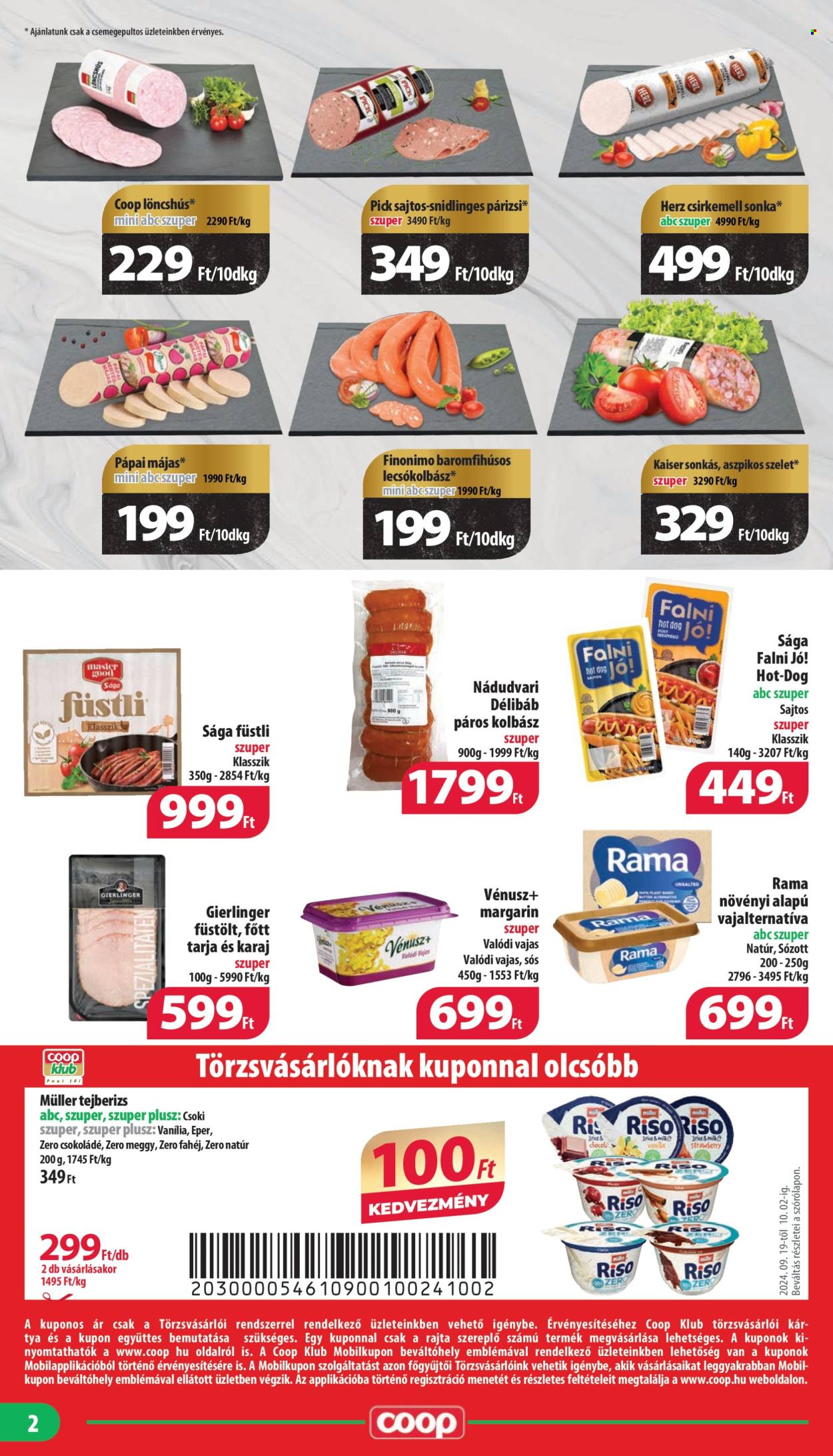 Coop akciós újságok - 2024.09.19 - 2024.10.02. Oldal 2
