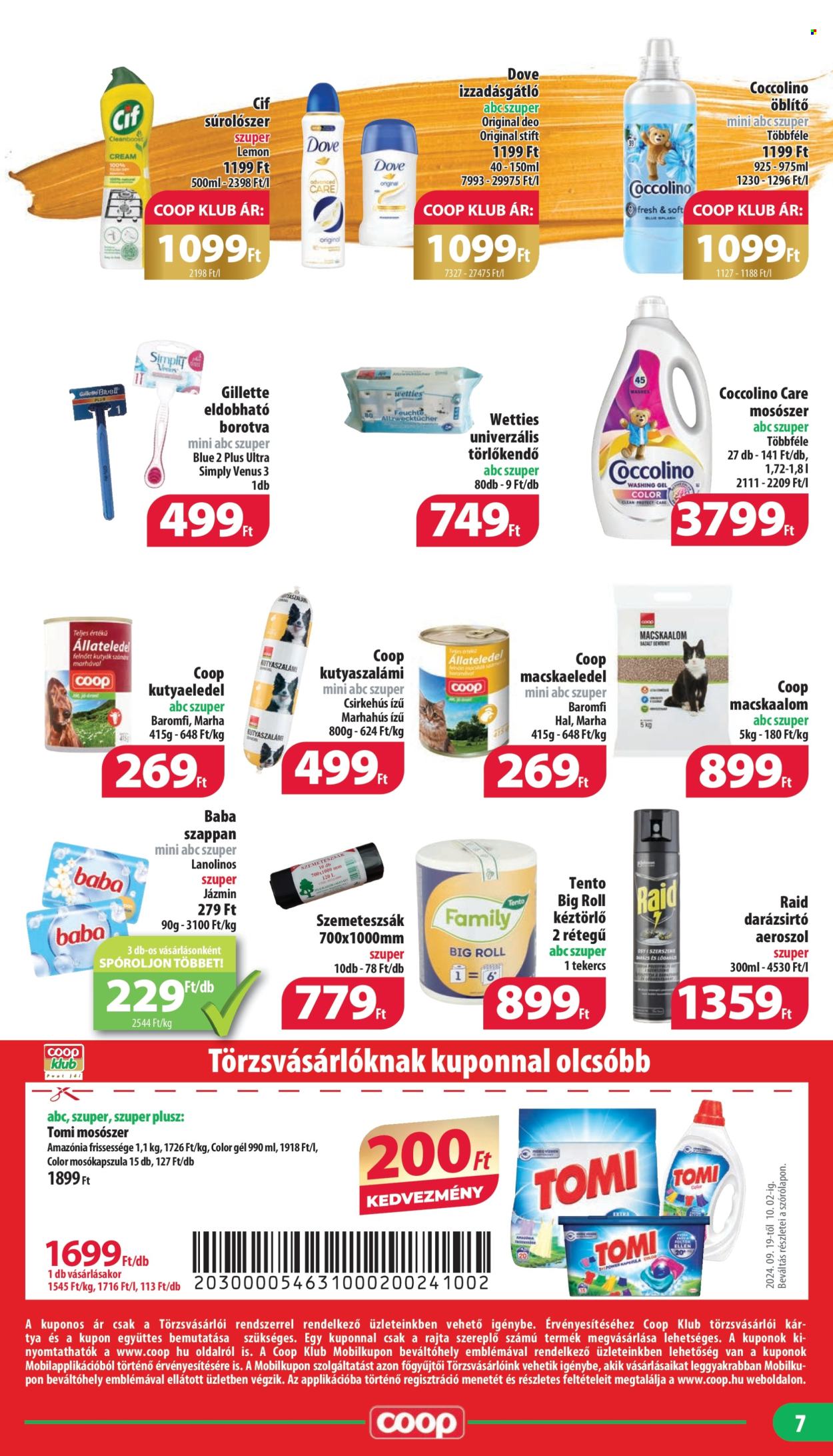 Coop akciós újságok - 2024.09.19 - 2024.10.02. Oldal 7