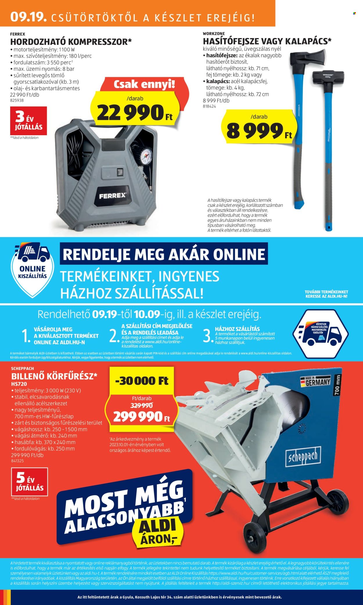 Aldi akciós újságok - 2024.09.19 - 2024.09.25. Oldal 22