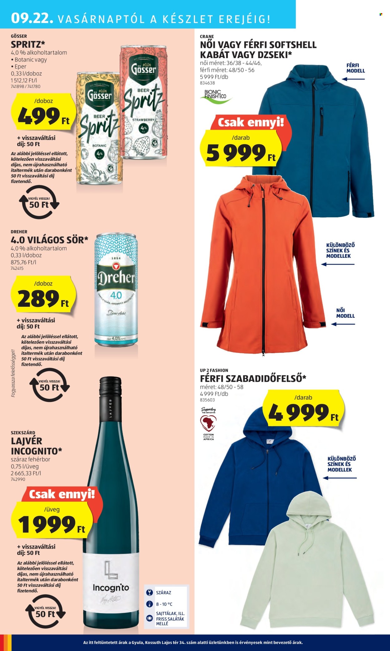 Aldi akciós újságok - 2024.09.19 - 2024.09.25. Oldal 36
