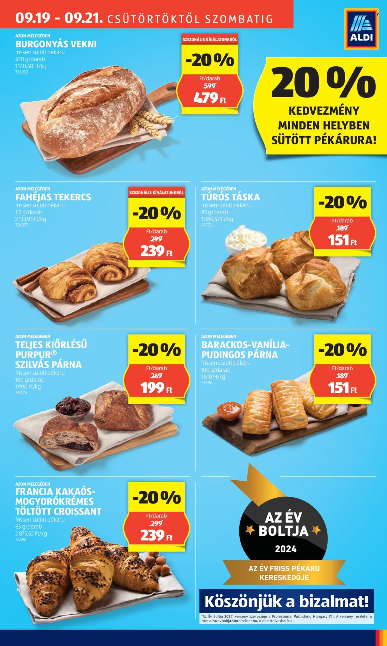 Aldi akciós újságok - 2024.09.19 - 2024.09.21. Oldal 9