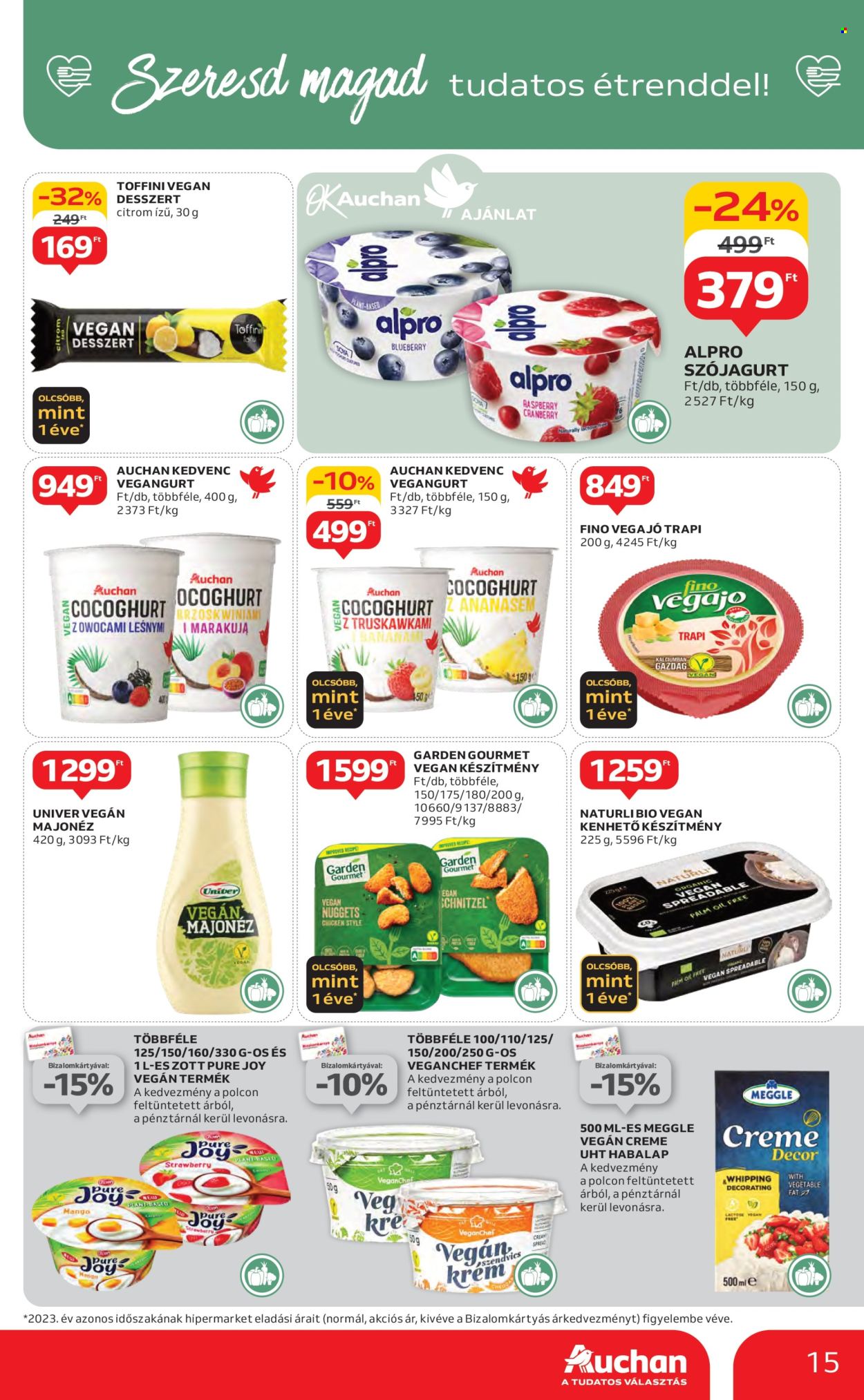 Auchan akciós újságok - 2024.09.19 - 2024.09.25. Oldal 15