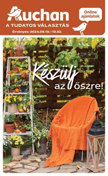 Újság Auchan - 2024.09.19 - 2024.10.02.