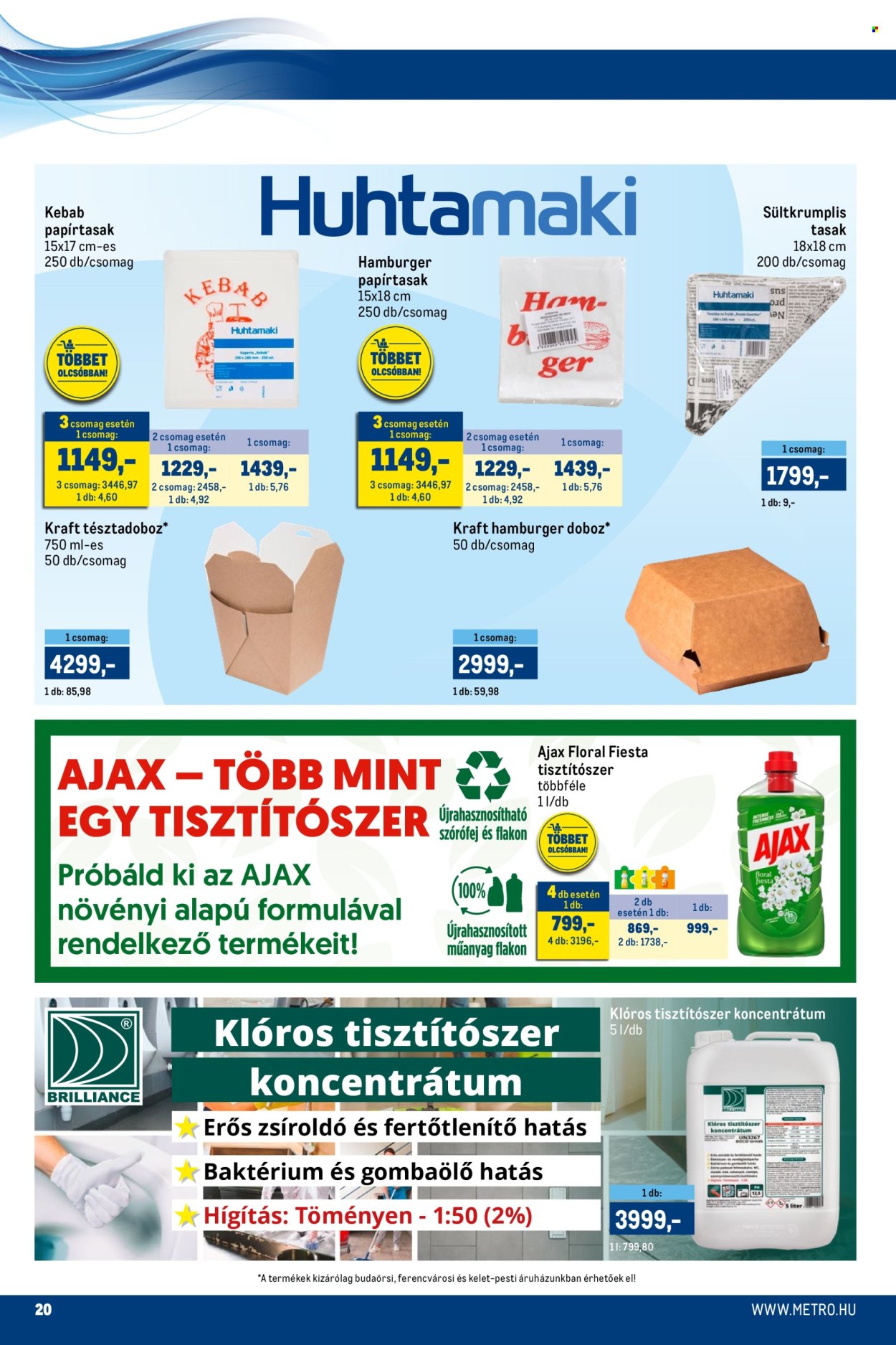 Metro akciós újságok - 2024.09.15 - 2024.09.28. Oldal 20