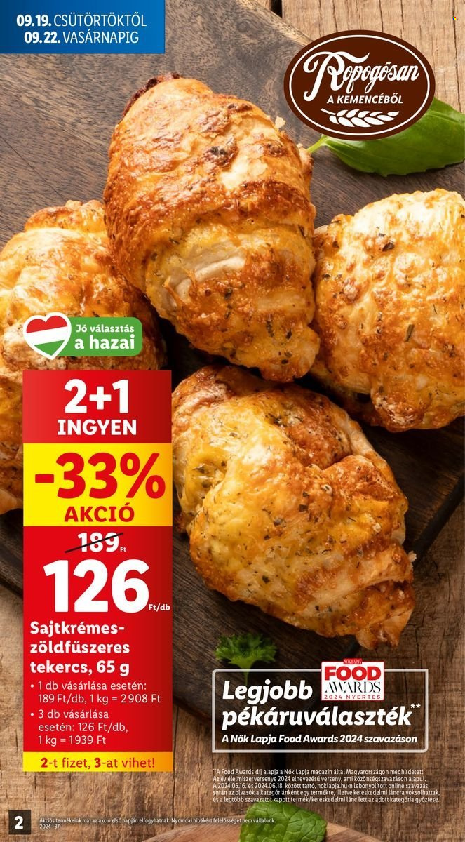Lidl akciós újságok - 2024.09.19 - 2024.09.25. Oldal 2