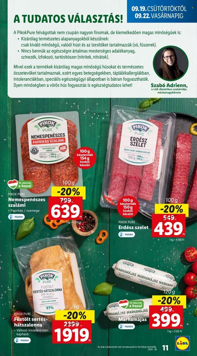 Lidl akciós újságok - 2024.09.19 - 2024.09.25. Oldal 11