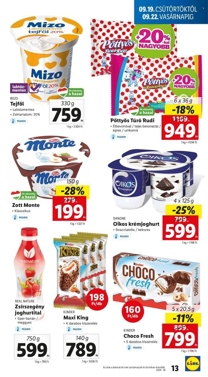 Lidl akciós újságok - 2024.09.19 - 2024.09.25. Oldal 13