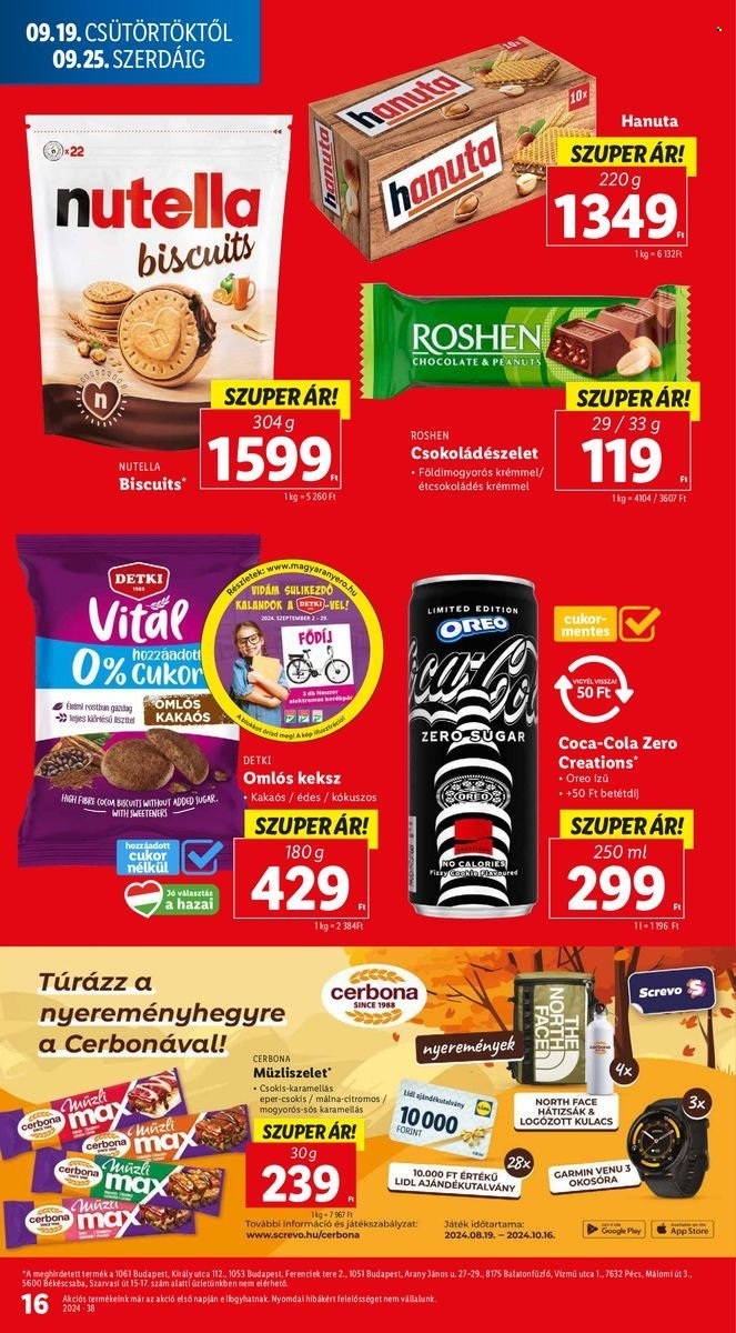 Lidl akciós újságok - 2024.09.19 - 2024.09.25. Oldal 16