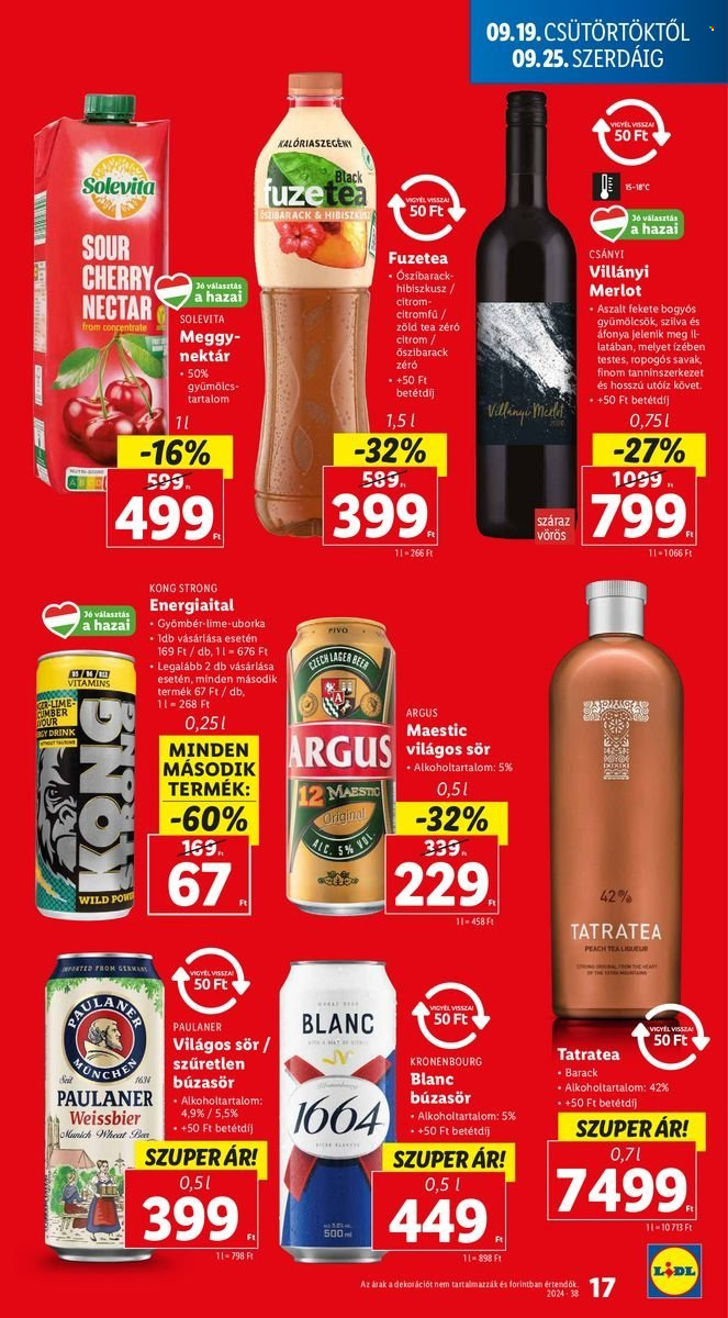 Lidl akciós újságok - 2024.09.19 - 2024.09.25. Oldal 17