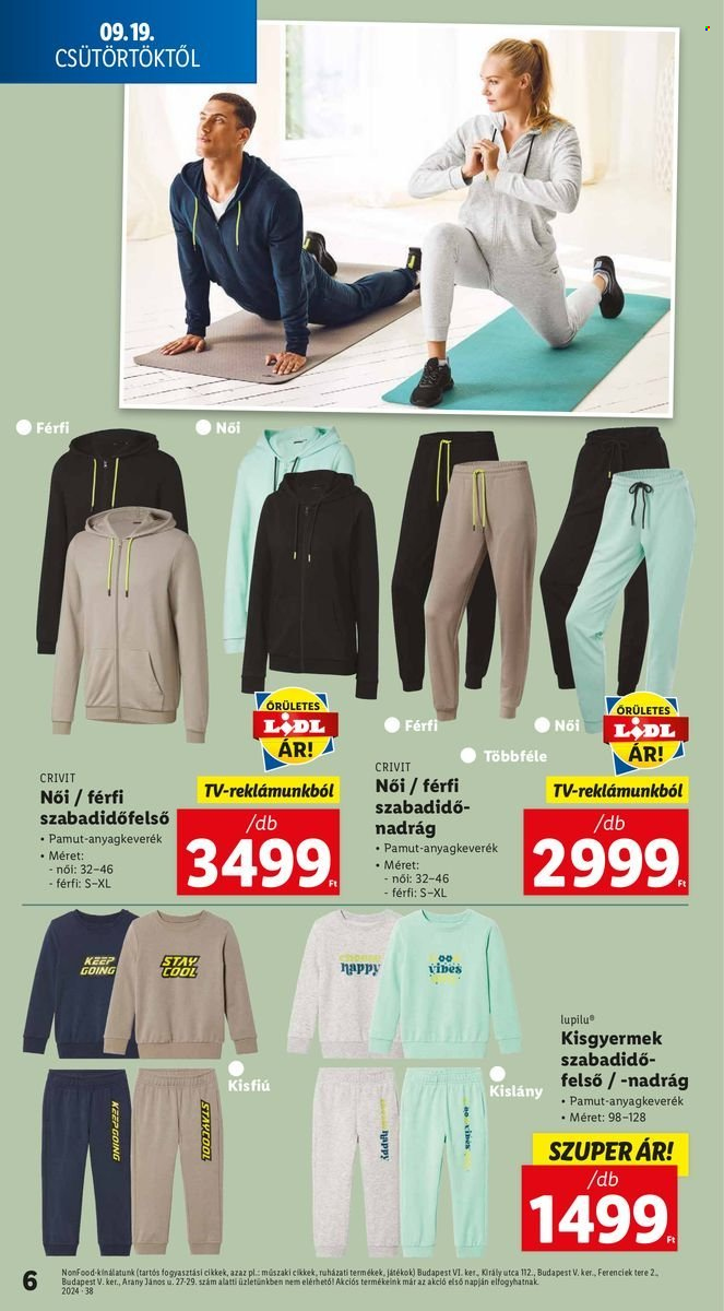 Lidl akciós újságok - 2024.09.19 - 2024.09.25. Oldal 6