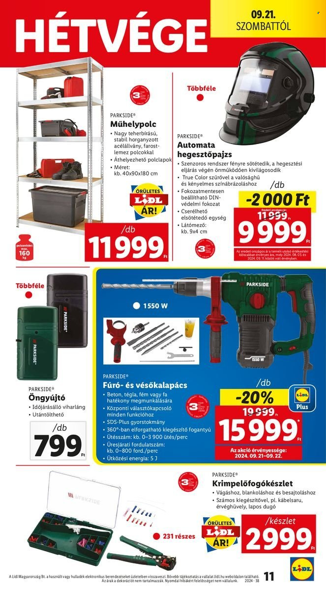 Lidl akciós újságok - 2024.09.19 - 2024.09.25. Oldal 11