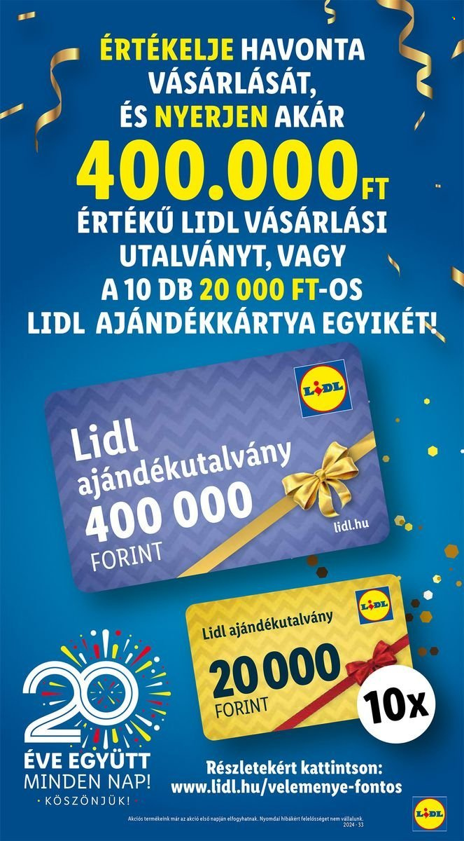 Lidl akciós újságok - 2024.09.19 - 2024.09.25. Oldal 65
