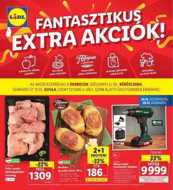 Újság Lidl - 2024.09.19 - 2024.09.22.