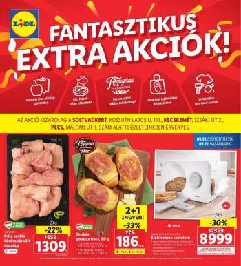 Újság Lidl - 2024.09.19 - 2024.09.22.