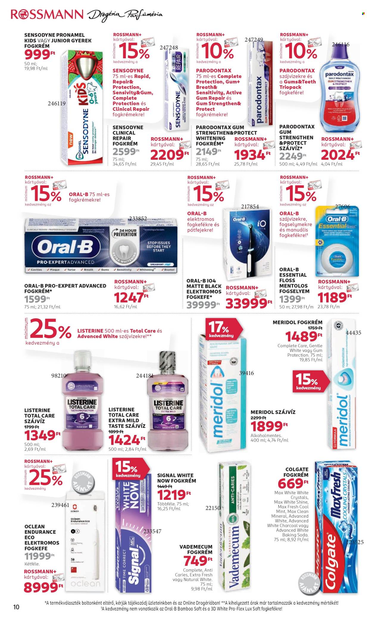 Rossmann akciós újságok - 2024.09.23 - 2024.10.04. Oldal 10