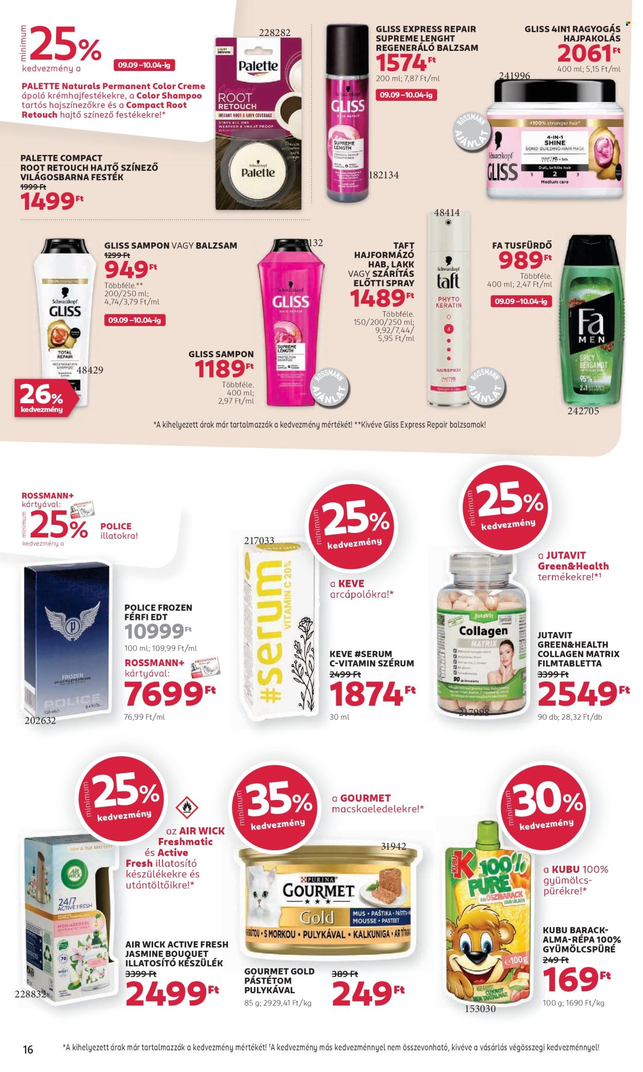 Rossmann akciós újságok - 2024.09.23 - 2024.10.04. Oldal 18