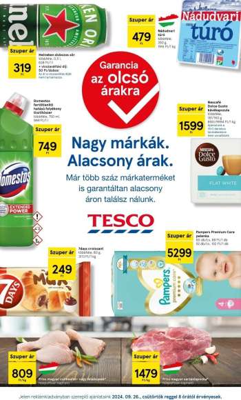 Újság TESCO - 2024.09.25 - 2024.10.03.