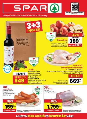 Újság SPAR - 2024.09.26 - 2024.10.02.