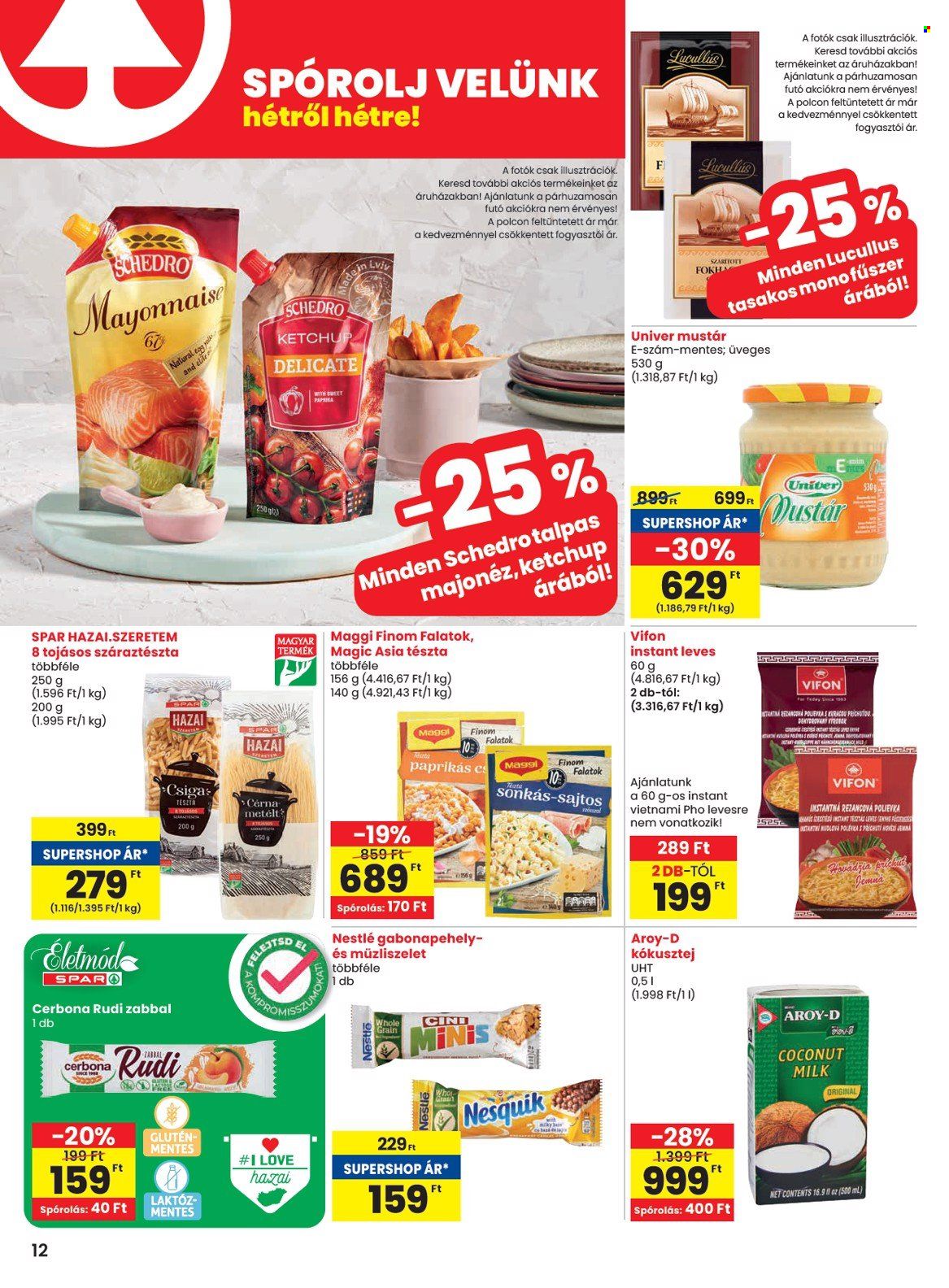 SPAR akciós újságok - 2024.09.26 - 2024.10.02. Oldal 12