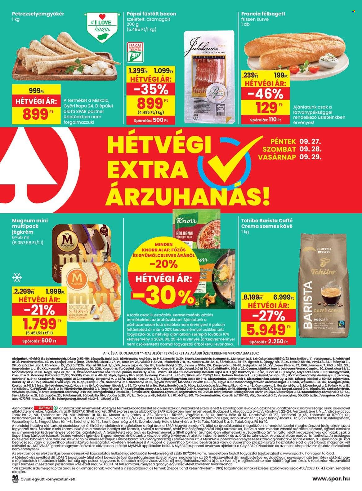 SPAR akciós újságok - 2024.09.26 - 2024.10.02. Oldal 20