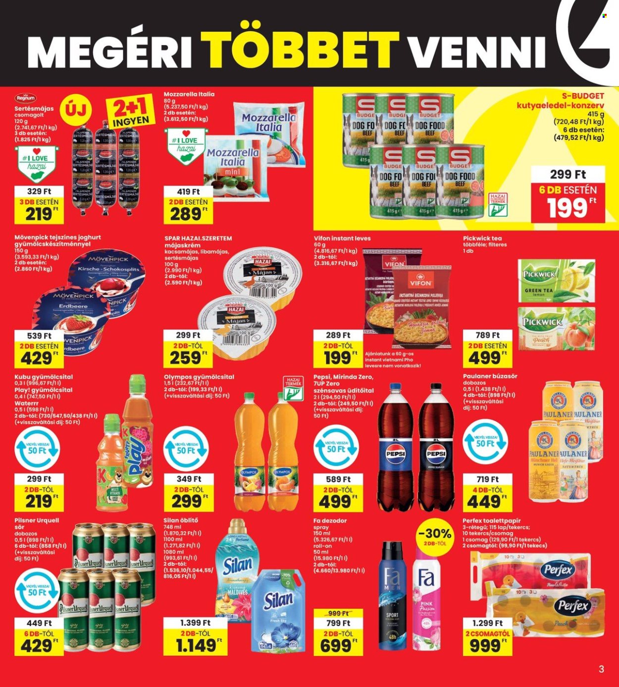 INTERSPAR akciós újságok - 2024.09.26 - 2024.10.02. Oldal 3