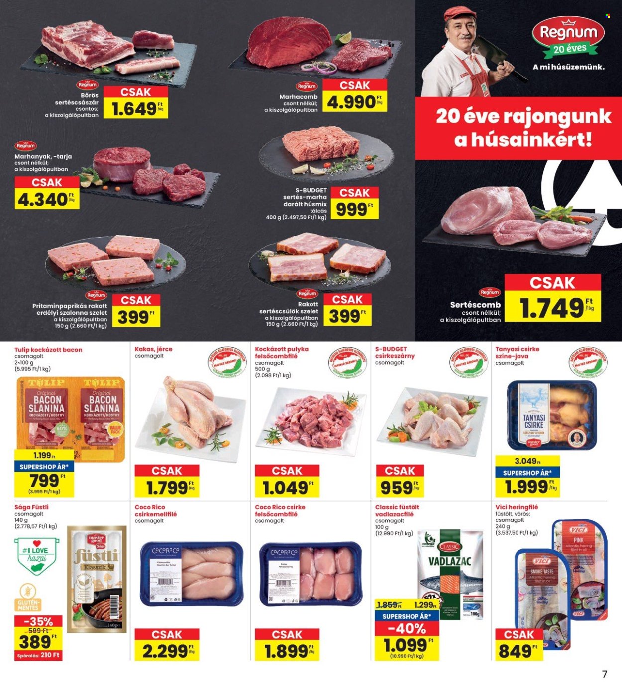 INTERSPAR akciós újságok - 2024.09.26 - 2024.10.02. Oldal 7