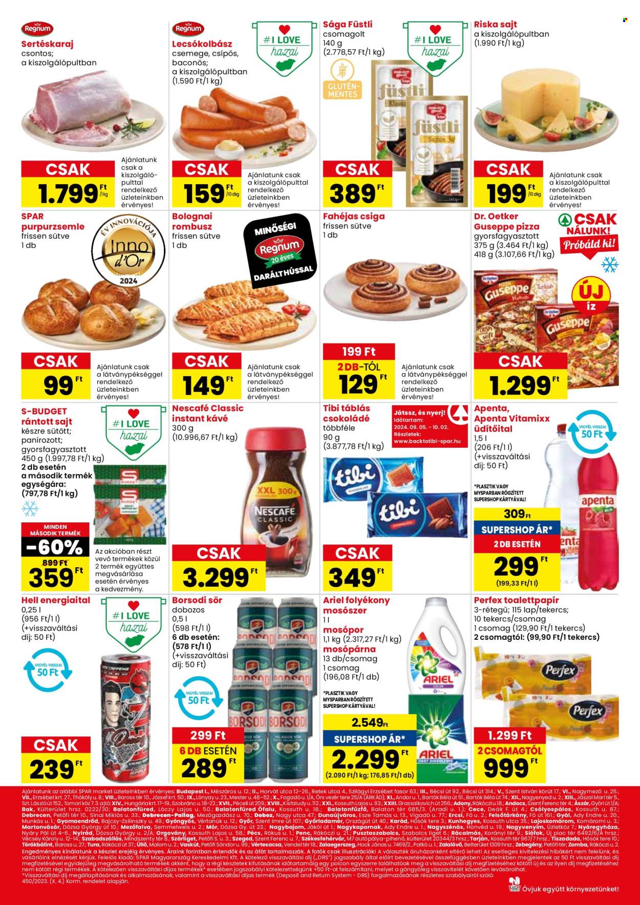 SPAR market akciós újságok - 2024.09.26 - 2024.10.02. Oldal 2