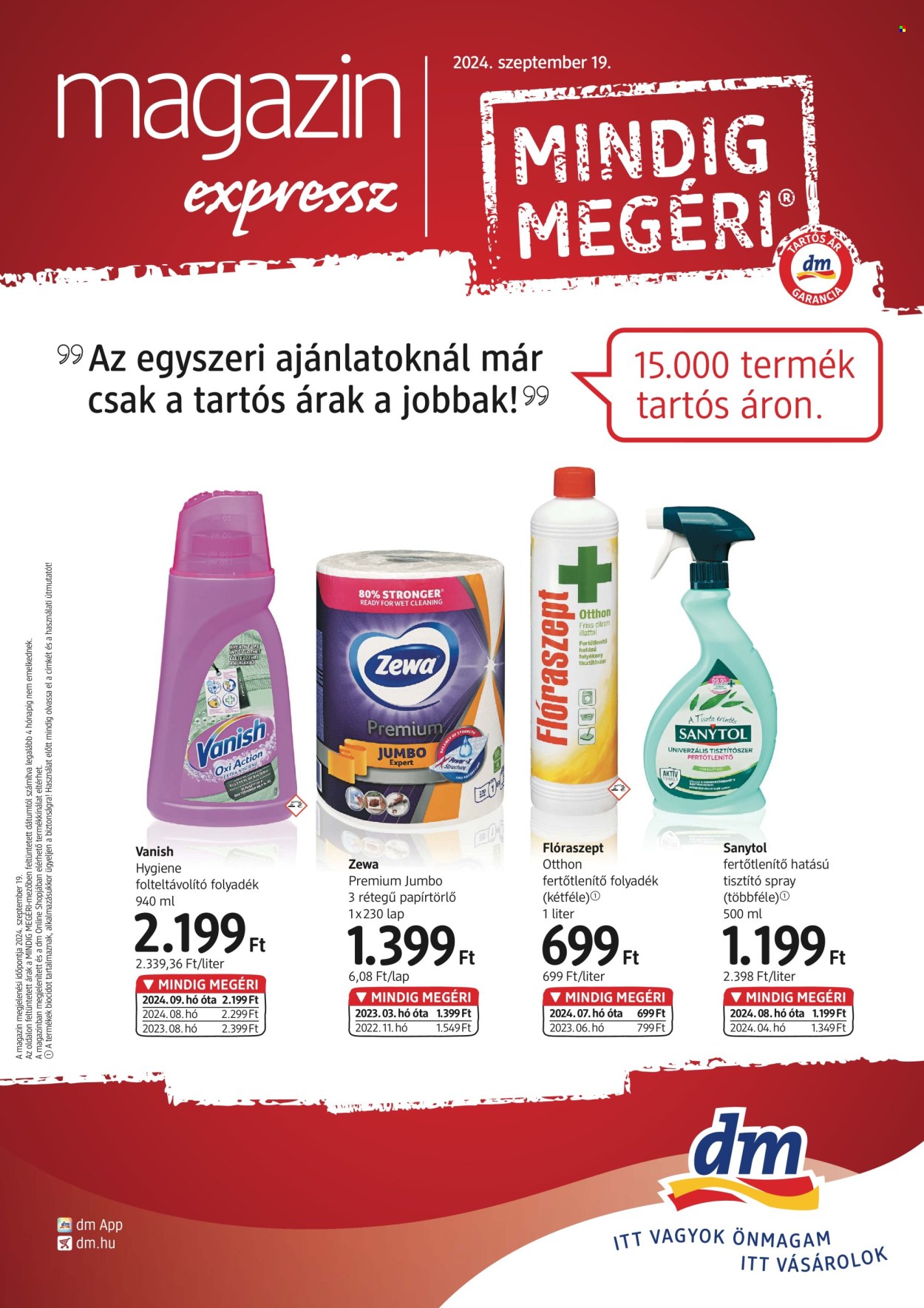 dm drogerie markt akciós újságok. Oldal 1