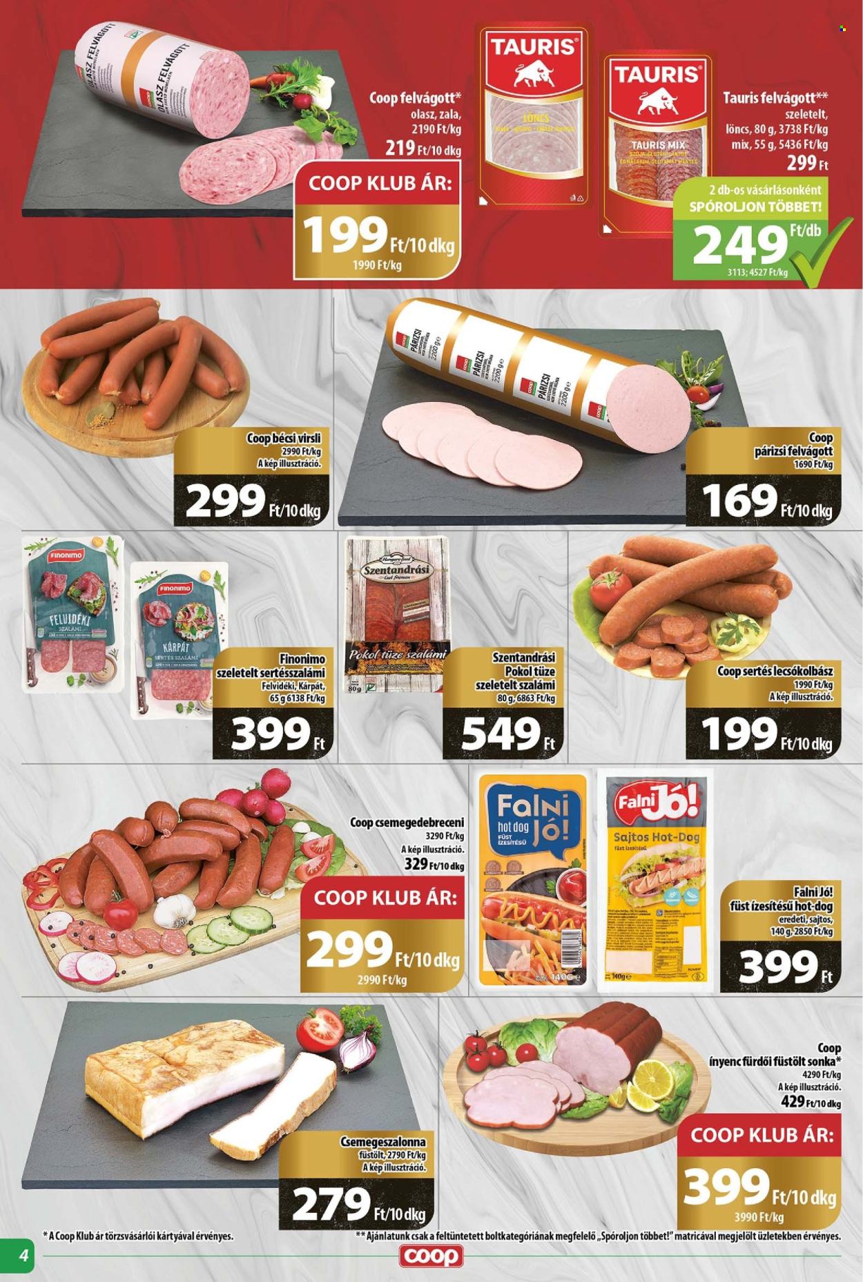 Coop akciós újságok - 2024.09.26 - 2024.10.02. Oldal 4