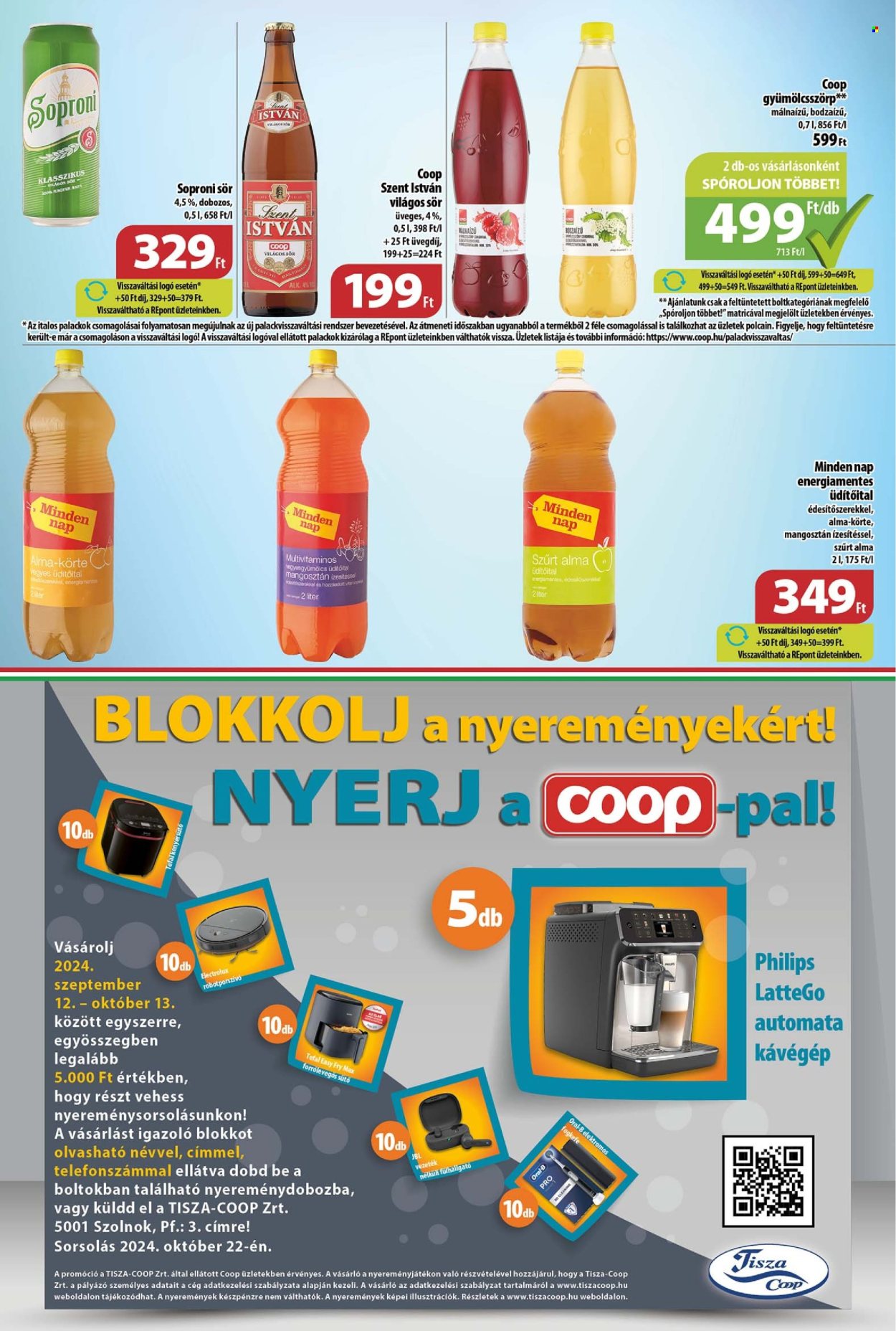 Coop akciós újságok - 2024.09.26 - 2024.10.02. Oldal 6