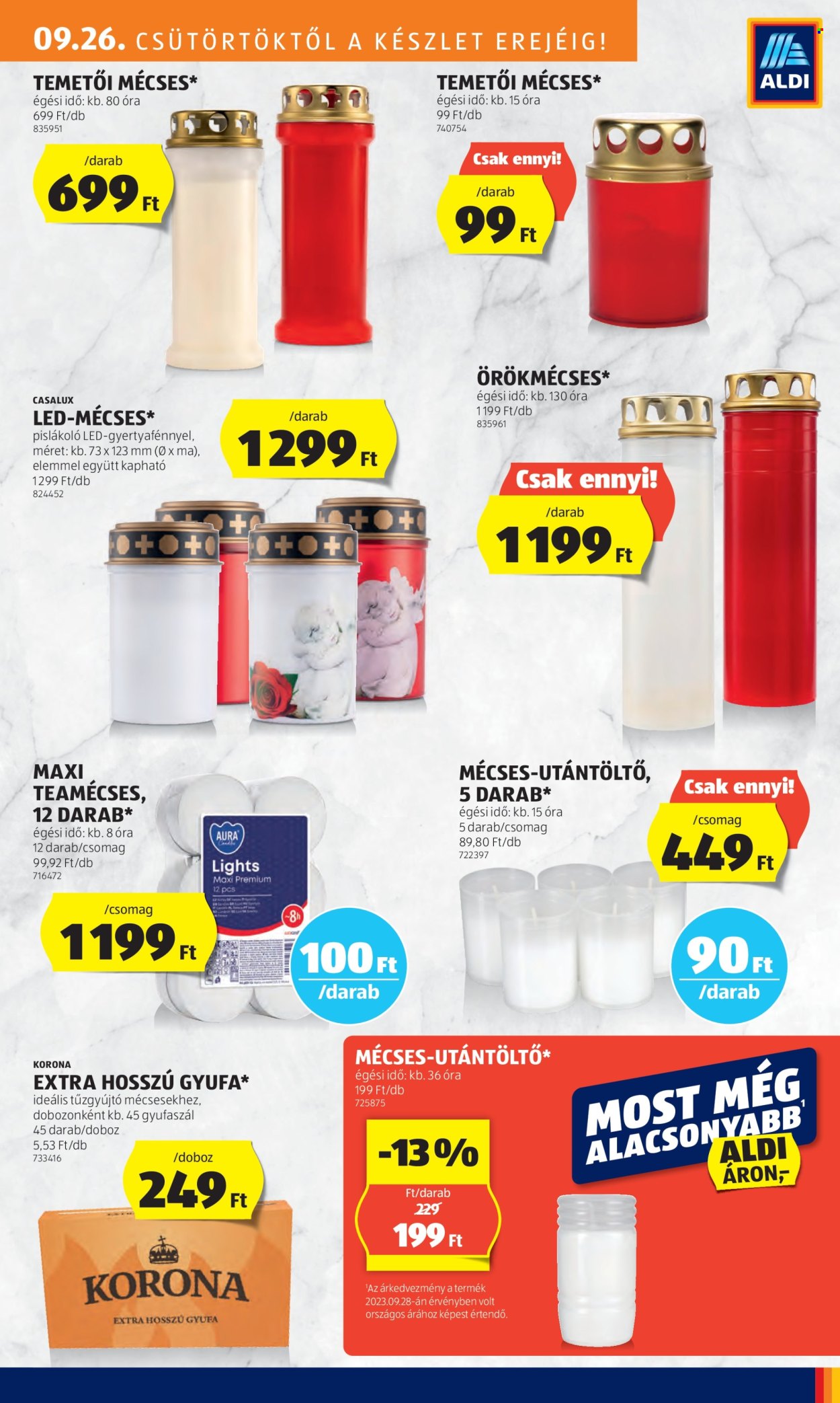 Aldi akciós újságok - 2024.09.26 - 2024.10.02. Oldal 23